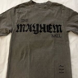 The Mayhem Ball Charcoal Tee